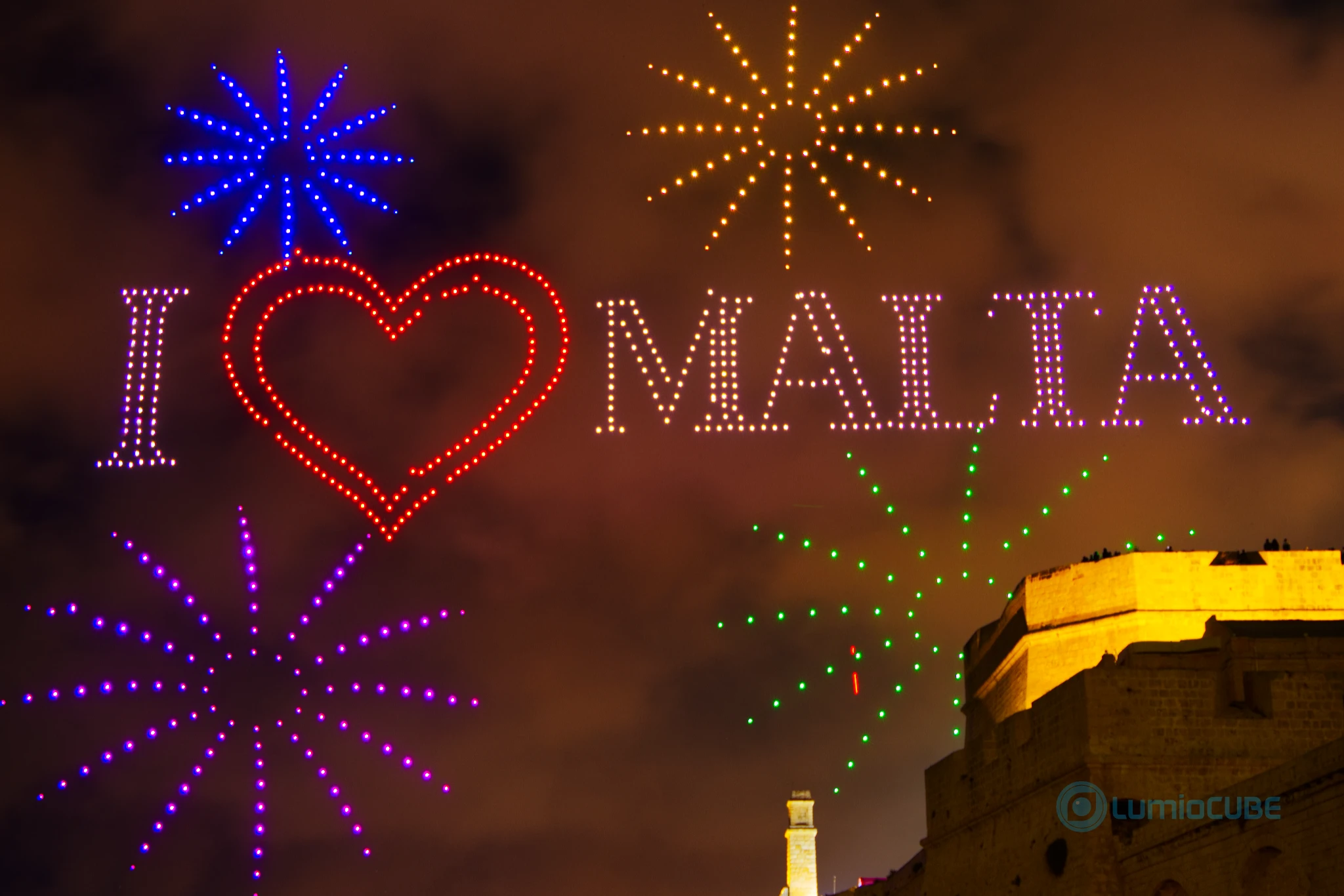 Final Fireworks in Grand Harbour